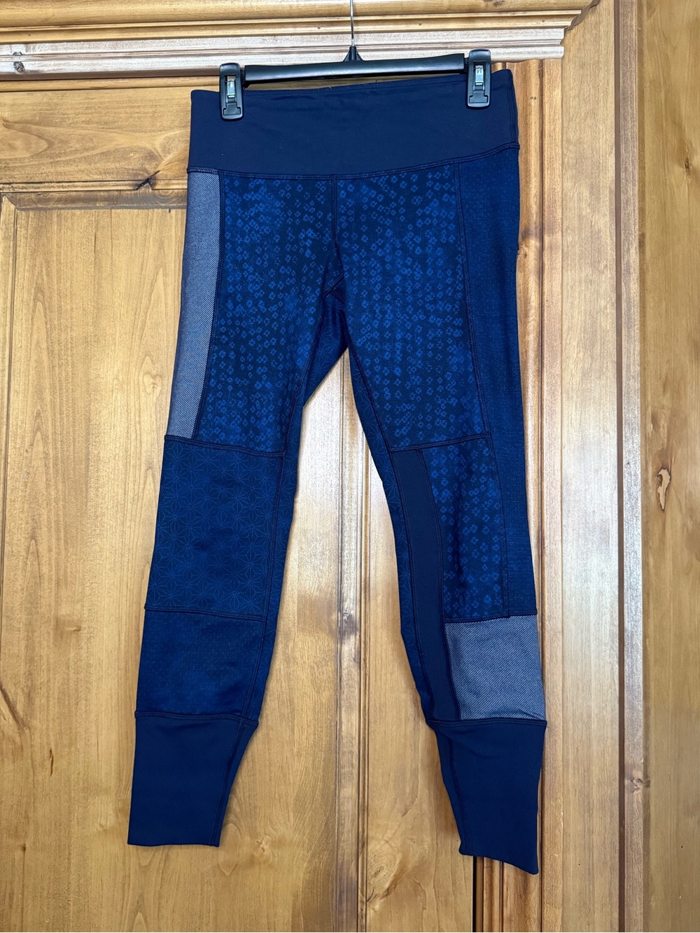 Lululemon Wunder Under Sashiko Pattern Luon Leggings